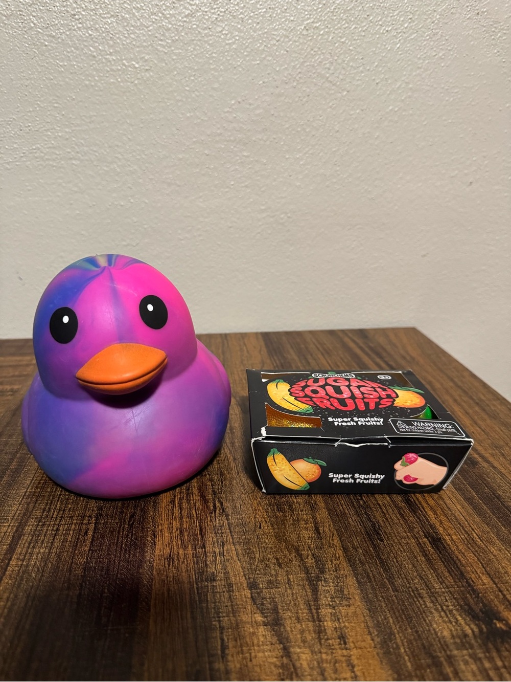 Sugar Squish Fruits & Rainbow Duck